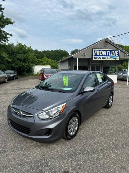 2017 Hyundai Accent for sale at Frontline Motors Inc in Chicopee MA