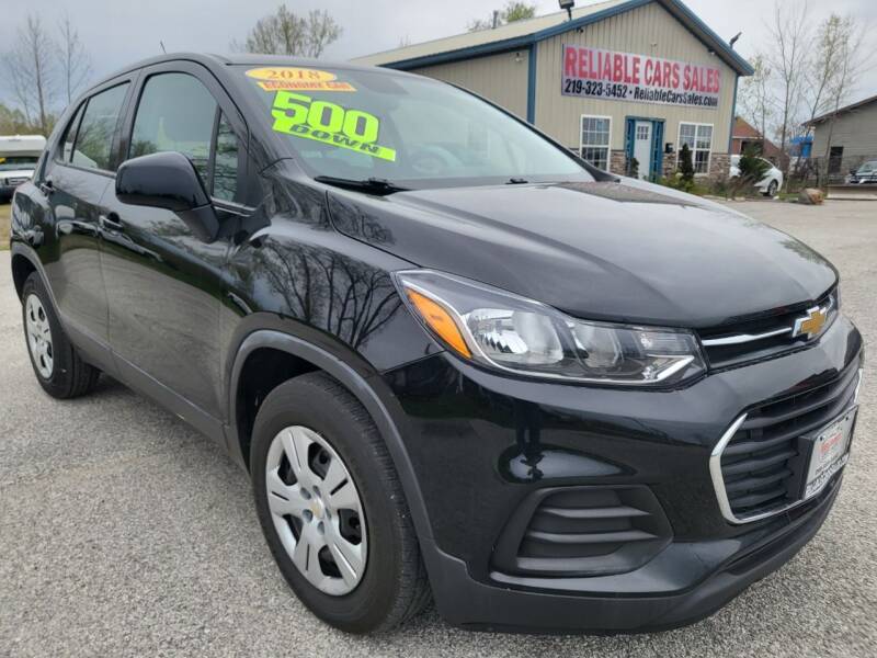 2018 Chevrolet Trax for sale at Reliable Cars Sales Inc. in Michigan City IN