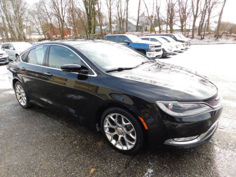 2015 Chrysler 200 for sale at Macrocar Sales Inc in Uniontown OH