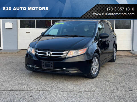 2016 Honda Odyssey for sale at 810 AUTO MOTORS in Abington MA