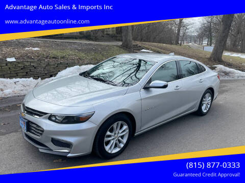 2016 Chevrolet Malibu for sale at Advantage Auto Sales & Imports Inc in Loves Park IL