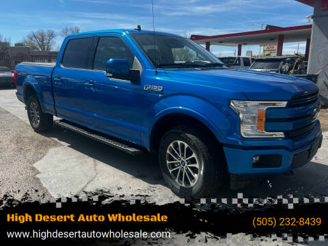 2019 Ford F-150 for sale at High Desert Auto Wholesale in Albuquerque NM