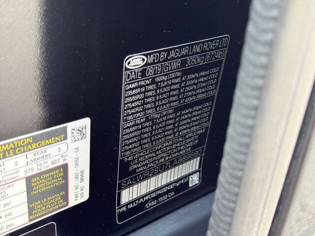 2020 Land Rover Range Rover Sport HSE