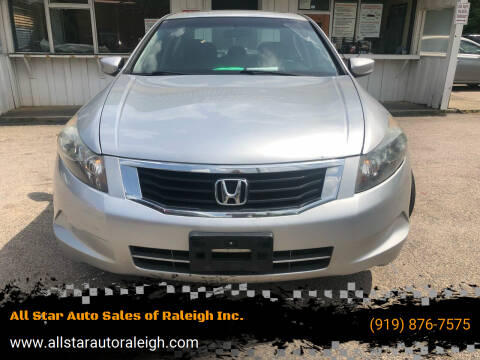 2009 Honda Accord for sale at All Star Auto Sales of Raleigh Inc. in Raleigh NC