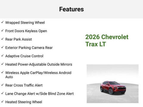 2026 Chevrolet Trax LT