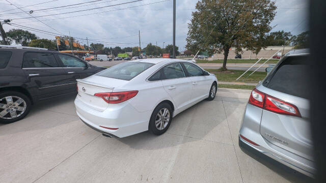 2017 Hyundai SONATA for sale at ORCHARD LAKE AUTO SALES INC in Farmington Hills, MI