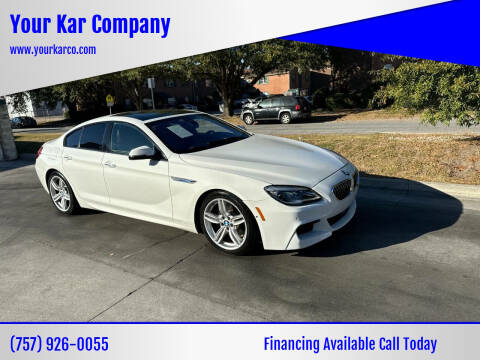 2017 BMW 6 Series for sale at Your Kar Company in Norfolk VA