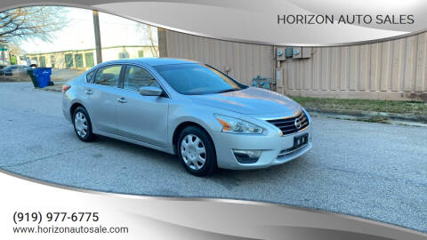 2015 Nissan Altima for sale at Horizon Auto Sales in Raleigh NC