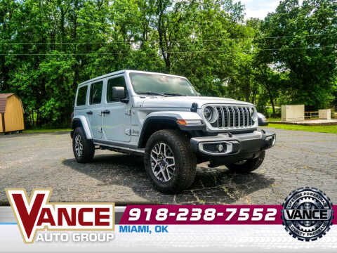 2024 Jeep Wrangler for sale at Vance Fleet Services in Guthrie OK