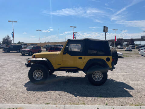 2003 Jeep Wrangler for sale at GILES & JOHNSON AUTOMART in Idaho Falls ID