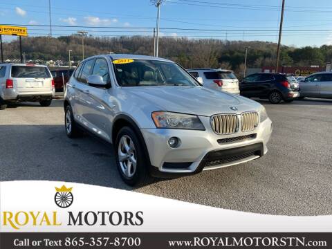 2011 BMW X3 for sale at ROYAL MOTORS LLC in Knoxville TN