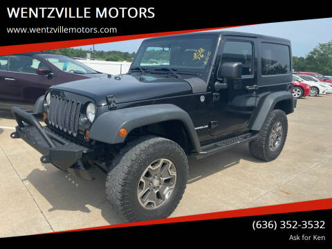 2013 Jeep Wrangler for sale at WENTZVILLE MOTORS in Wentzville MO