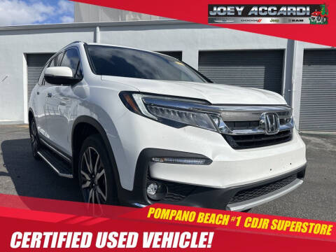 2020 Honda Pilot for sale at PHIL SMITH AUTOMOTIVE GROUP - Joey Accardi Chrysler Dodge Jeep Ram in Pompano Beach FL