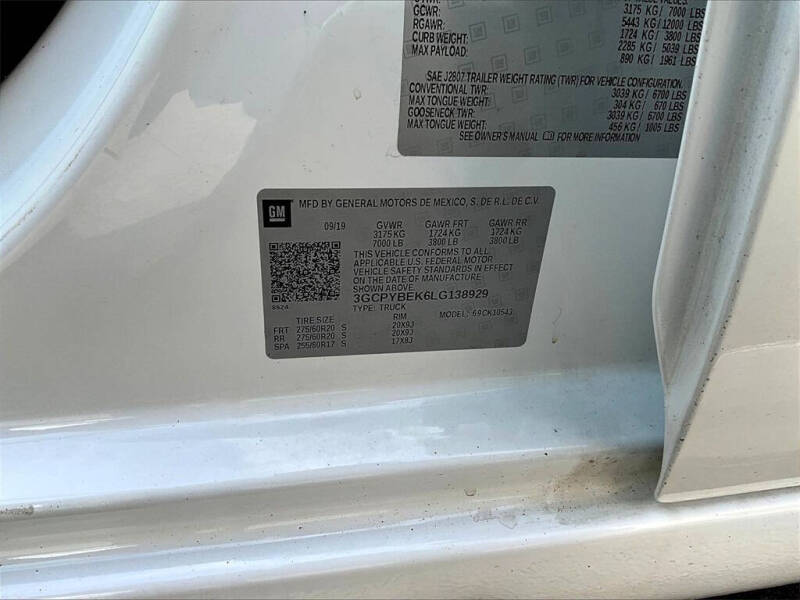 2020 Chevrolet Silverado 1500