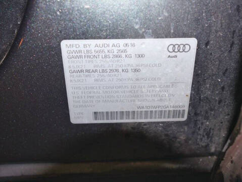 2016 Audi Q5 3.0T quattro Premium Plus