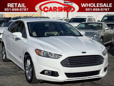 2015 Ford Fusion Energi for sale at Car SHO in Corona CA