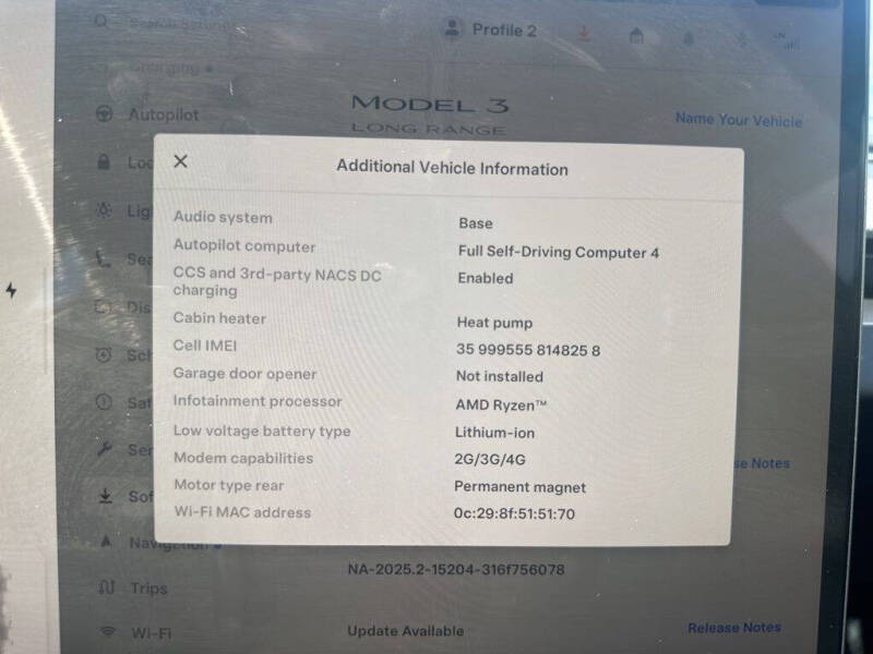 2025 Tesla Model 3 Long Range