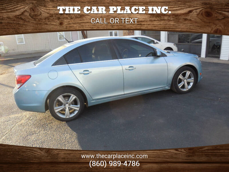2012 Chevrolet Cruze for sale at THE CAR PLACE INC. in Somersville CT