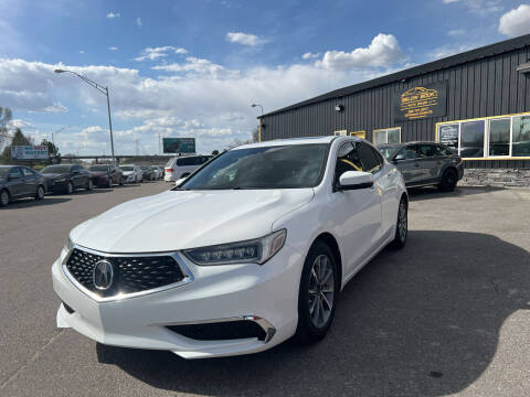 2018 Acura TLX for sale at BELOW BOOK AUTO SALES in Idaho Falls ID