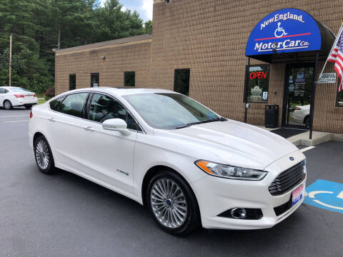 2014 Ford Fusion Hybrid for sale at CJ Clark's New England Motor Car Company in Hudson NH