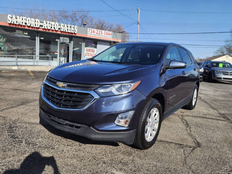 2018 Chevrolet Equinox for sale at Samford Auto Sales in Riverview MI