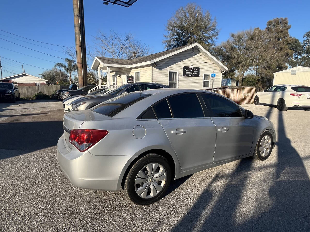 2012 Chevrolet Cruze for sale at Hobgood Auto Sales in Land O Lakes, FL