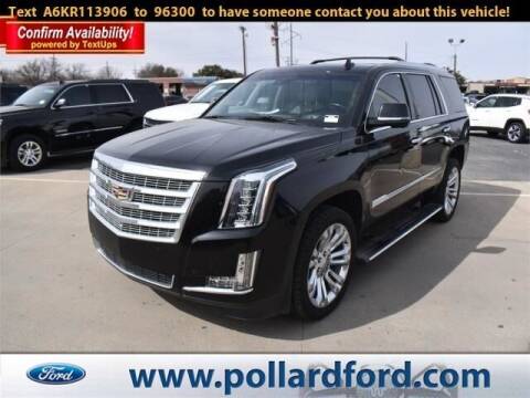 2019 Cadillac Escalade for sale at South Plains Autoplex by RANDY BUCHANAN in Lubbock TX