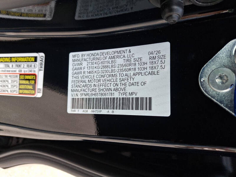 2026 Honda Odyssey EX-L