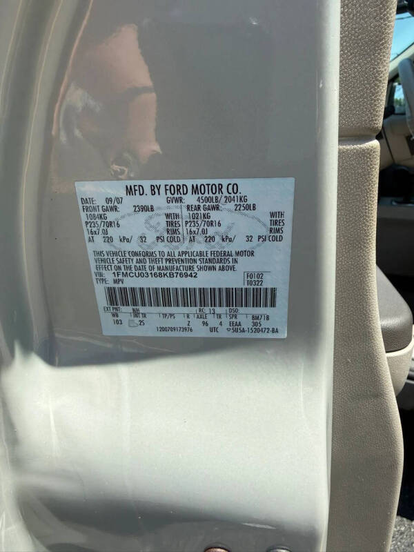 2008 Ford Escape XLT