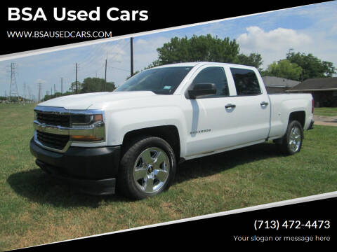 2017 Chevrolet Silverado 1500 for sale at BSA Used Cars in Pasadena TX
