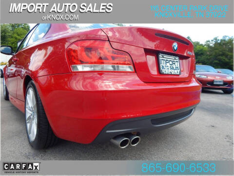 2012 BMW 1 Series 128i