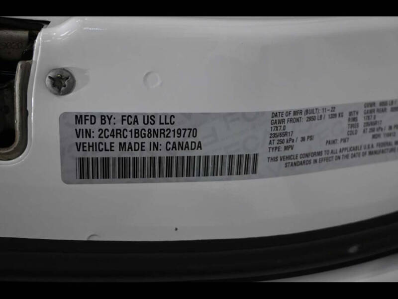 2022 Chrysler Pacifica Touring L