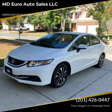 2014 Honda Civic for sale at MD Euro Auto Sales LLC in Hasbrouck Heights NJ