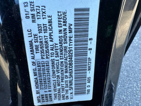 2013 Honda Odyssey EX-L