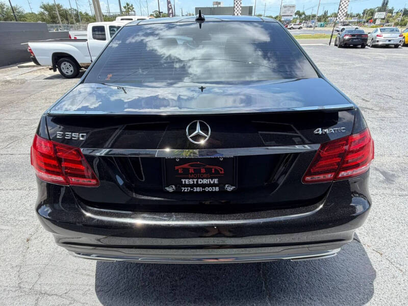 2016 Mercedes-Benz E-Class E 350 4MATIC