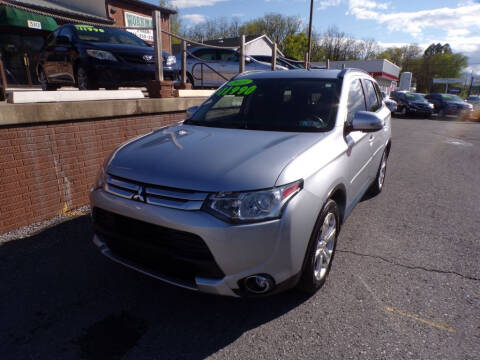 2015 Mitsubishi Outlander for sale at WORKMAN AUTO INC in Bellefonte PA