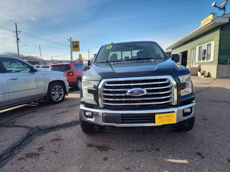 2015 Ford F-150 for sale at Brothers Used Cars Inc in Sioux City IA