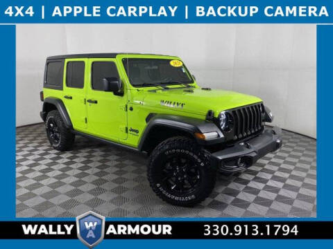 2021 Jeep Wrangler Unlimited for sale at Wally Armour Chrysler Dodge Jeep Ram in Alliance OH