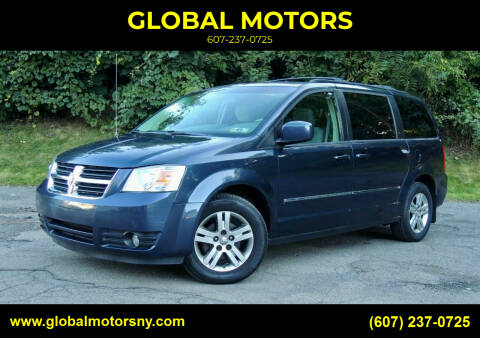 2008 Dodge Grand Caravan for sale at GLOBAL MOTORS in Binghamton NY