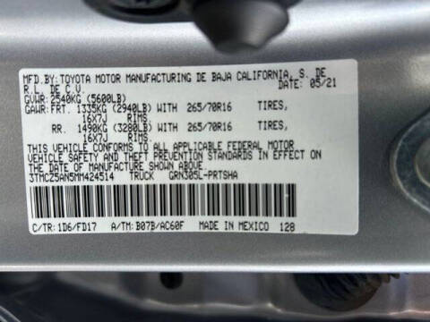 2021 Toyota Tacoma