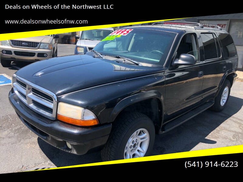 2003 Dodge Durango for sale at Deals on Wheels of the Northwest LLC in Springfield OR