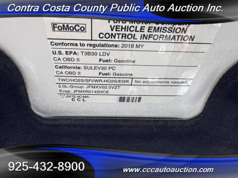 2018 Ford Fusion Hybrid S