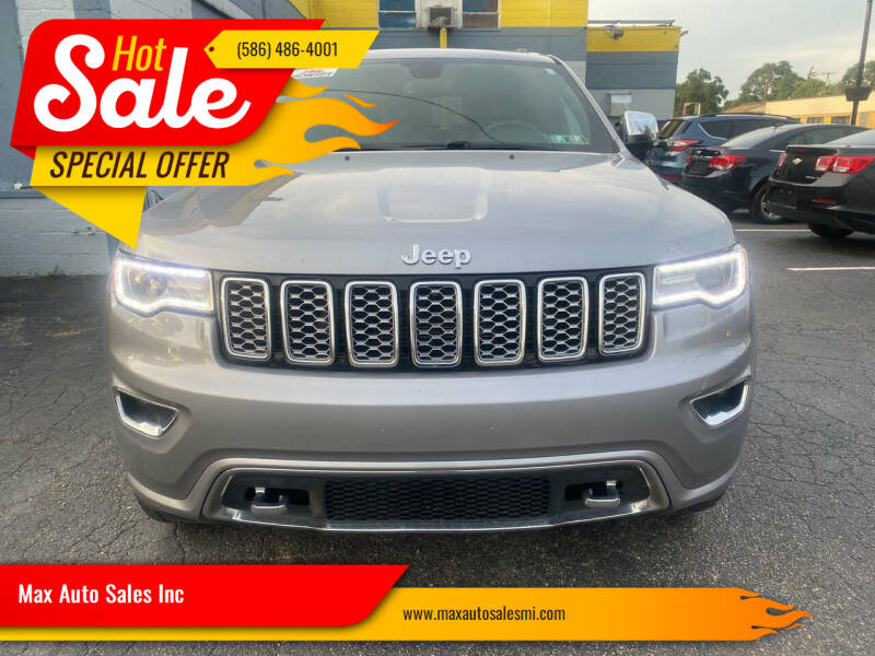 2019 Jeep Grand Cherokee for sale at Max Auto Sales Inc in Warren MI