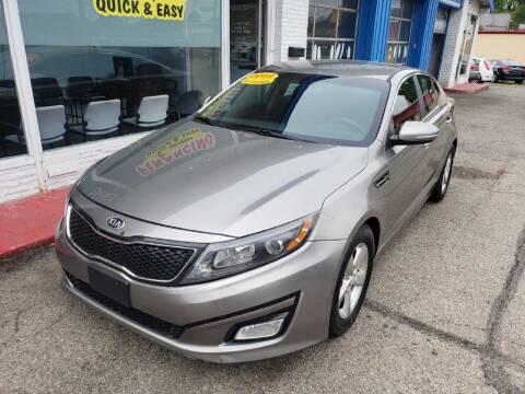 2015 Kia Optima for sale at AutoMotion Sales in Franklin OH