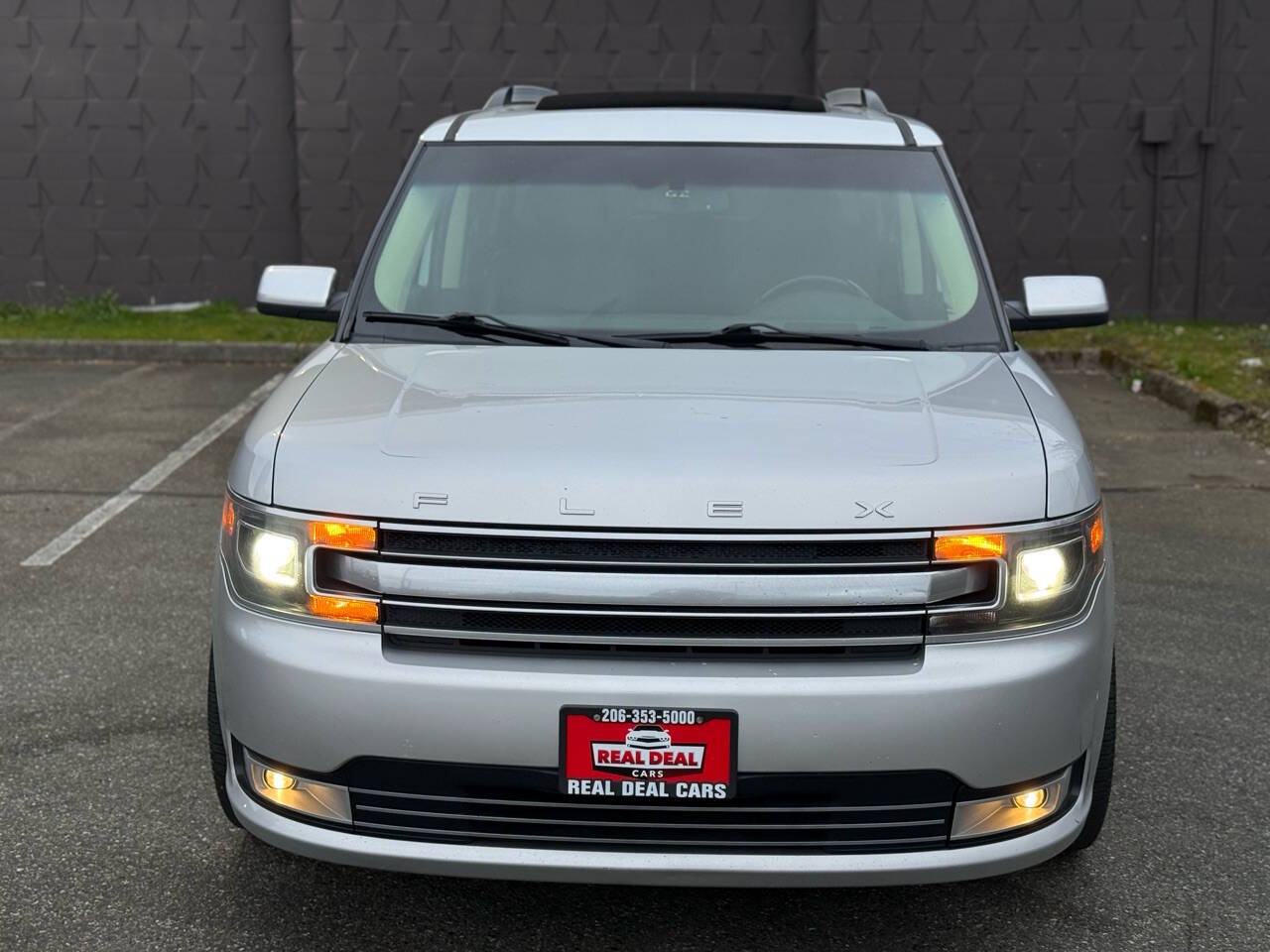 Silver 2013 Ford Flex Limited AWD Limited 4dr Crossover 2