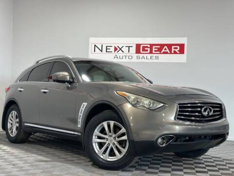 2012 Infiniti FX35 for sale at Next Gear Auto Sales in Westfield IN