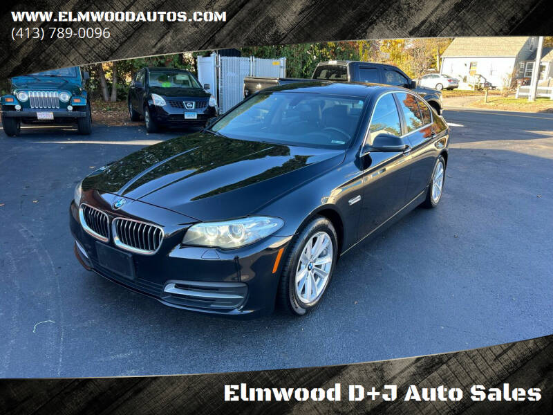 2014 BMW 5 Series for sale at Elmwood D+J Auto Sales in Agawam MA