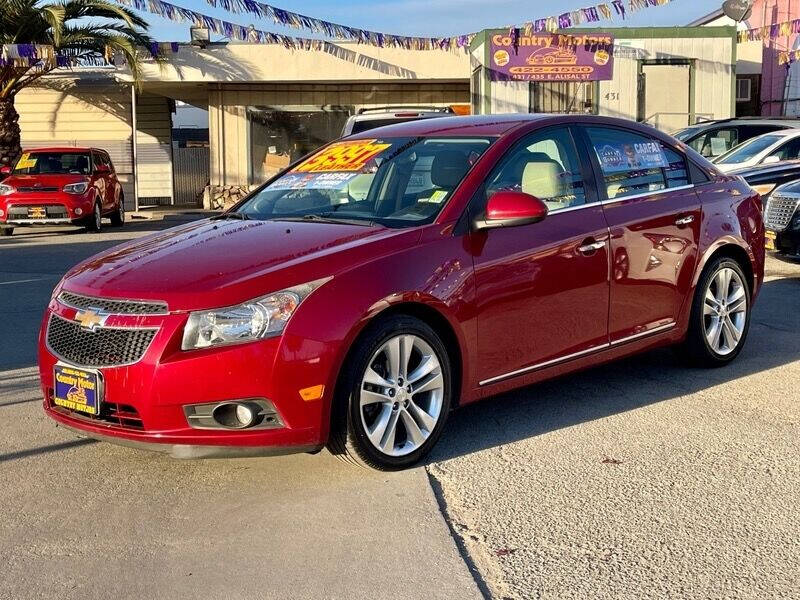 2014 Chevrolet Cruze for sale at Country Motors in Salinas, CA