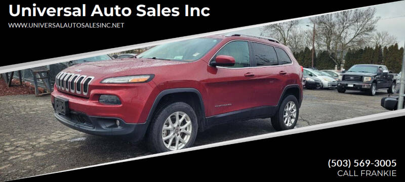 2015 Jeep Cherokee for sale at Universal Auto Sales Inc in Salem OR