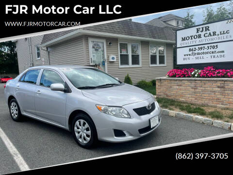 2010 Toyota Corolla for sale at FJR Motor Car LLC in Mine Hill NJ